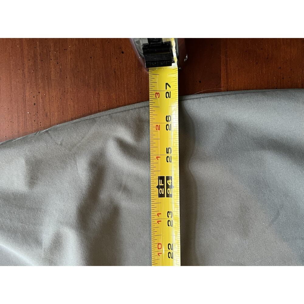 T By Talbots Pants Size 2X Wide Crop Leg Stretch High Rise Green Casual Coastal - Picture 13 of 13